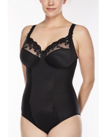 Ulla Dessous Ella Body Sculptant Petites - Grandes Tailles De Bonnet B - G / T. 75-120 - Noir - 3673