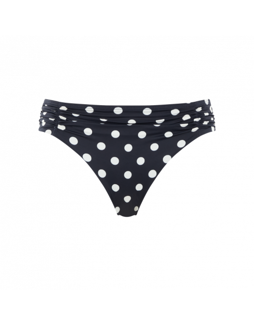 Panache Swim Anya Riva Spot Bas De Bikini Petites Et Grandes Tailles EU34 à 46 - Navy/Vanilla - SW1456