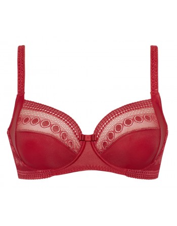 Dacapo Samba Soutien-Gorge Emboitant Petites Et Grandes Tailles De Bonnets B À H / T. EU75 à 100 - Red - 351018