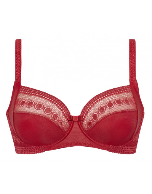 Dacapo Samba Soutien-Gorge Emboitant Petites Et Grandes Tailles De Bonnets B À H / T. EU75 à 100 - Red - 351018