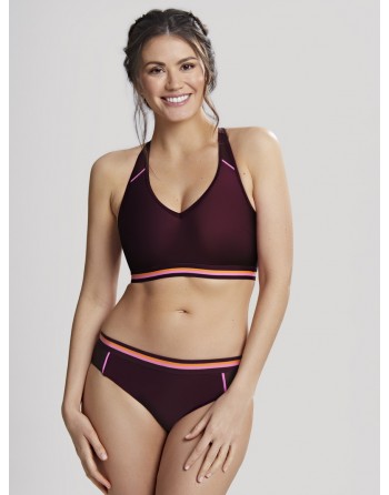 Panache Swim Kira Active Bikini Slip Kleine - Grote Maten 34-46 - Mulberry - SW1386