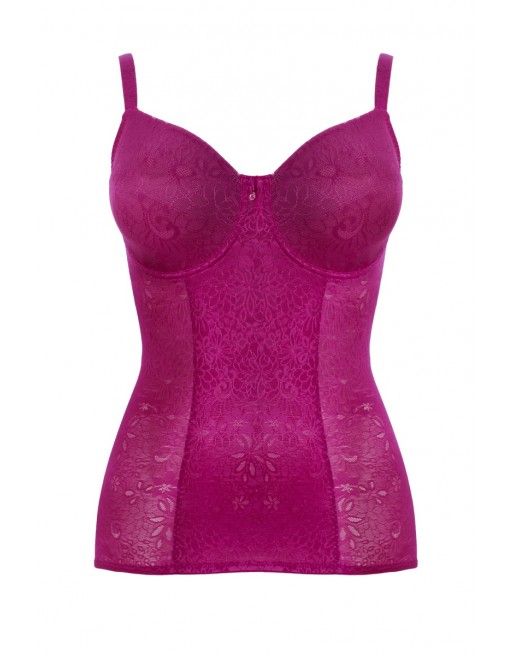 Ulla Dessous Alice Shapewear Top Kleine En Grote Maten EU75 Tot 110 Cup B Tot G - Fuchsia - 3893