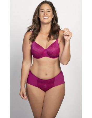 Ulla Dessous Alice Shorty Kleine + Grote Maten 36-50 - Fuchsia - 3830