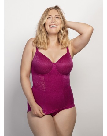 Ulla Dessous Alice Shapewear Top Kleine En Grote Maten 75-110 Cup B Tot G - Fuchsia - 3893