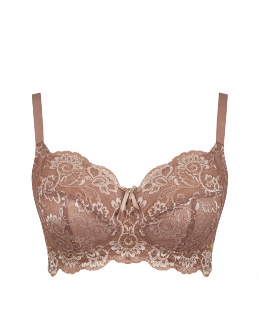 Panache Andorra Soutien-Gorge Sans Armature Grandes Tailles De Bonnet D à J / T. EU65 à 90  - Taupe - 5671