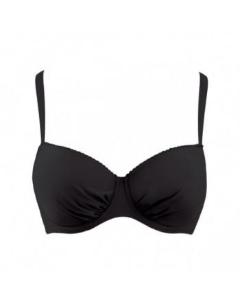 Curvy Kate Swim Jetty Haut De Bikini Balconnet Moulé Grandes Tailles De Bonnets - Noir - CS3511