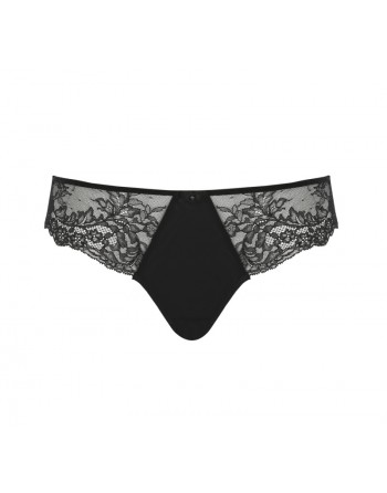 Panache Ana String Petites Et Grandes Tailles EU34 à 46 - Noir - 9399