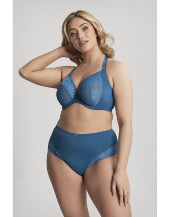 Sculptresse Roxie Slip Taille Haute Petites - Grandes Tailles 38-52 - Atlantic Blue - 9582