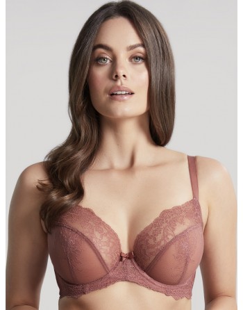 Panache Ana Plunge BH Kleine En Grote Maten 60-85 Cup D Tot M - Sienna - 9396