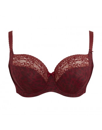 Sculptresse Chi Chi Soutien-Gorge Balconnet Bonnet Profond D à L / T. EU75 à 105 - Red Animal - 7695