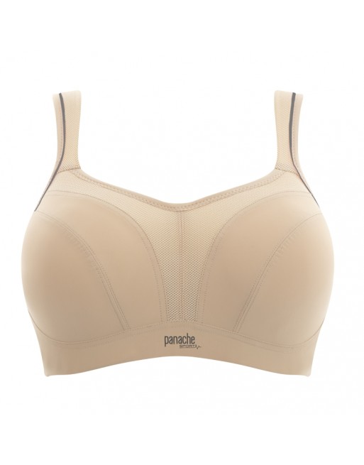 Panache Sport BH + Beugel Kleine En Grote Cupmaten B Tot M / T. EU60 Tot 90 - Latte - 5021