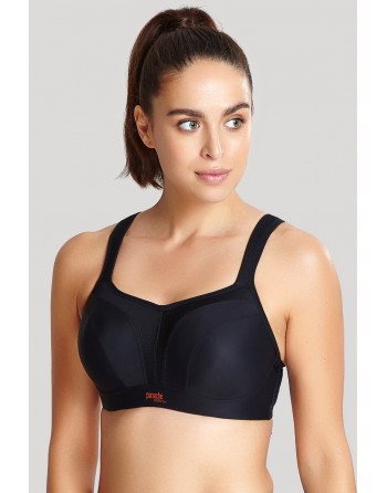 Panache Soutien-Gorge Sport + Armatures Petites Et Grandes Tailles 60-90 Bonnet B à M / - Noir - 5021