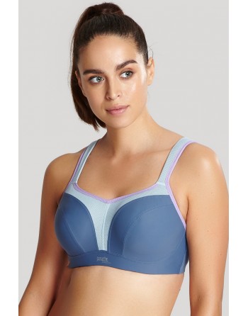 Panache Sport BH + Beugel Kleine En Grote Maten 60-90 Cup B Tot M - Grey - 5021