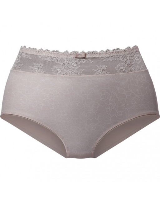 Dacapo Sempre Slip Taille Haute Petites Et Grandes Tailles EU38 À 50 - Taupe - 350921