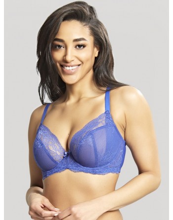 Panache Ana Plunge BH Kleine en Grote Maten 60-85 Cup D Tot M - Blue Jewel - 9396