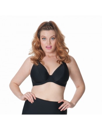 Curvy Kate Swim Jetty Haut De Bikini Tour De Cou Grandes Tailles De Bonnet - Noir - CS3521