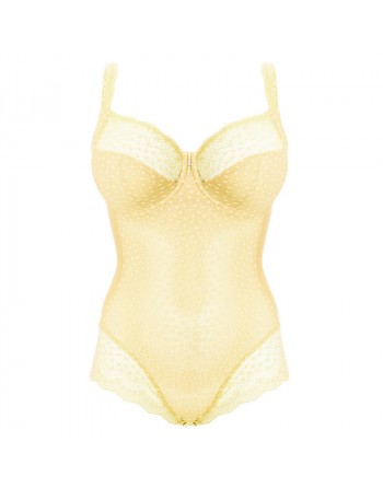 Ulla Dessous Josy Shapewear Body Kleine En Grote Cupmaten B Tot G / T. EU75 Tot 100 - Lemon - 6773