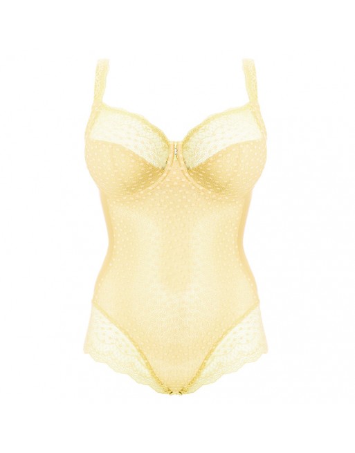 Ulla Dessous Josy Shapewear Body Kleine En Grote Cupmaten B Tot G / T. EU75 Tot 100 - Lemon - 6773