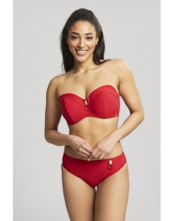 Panache Swim Marianna Haut de Bikini Bandeau Coque Grandes Tailles De Bonnet D - K / T. 65-85 - Crimson - SW1593