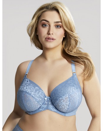 Sculptresse Estel Soutien-Gorge Plongeant Grandes Tailles De Bonnet D - M / T. EU75-105 - Dusk Blue - 9686