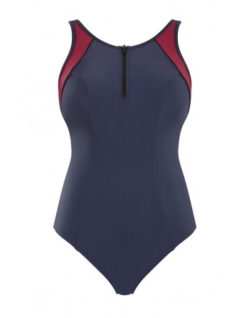 Panache Swim Limitless Maillot De Bain Balconnet Grandes Tailles De Bonnets D à M / T. EU65 à 85 - Navy/Orchid - SW1600