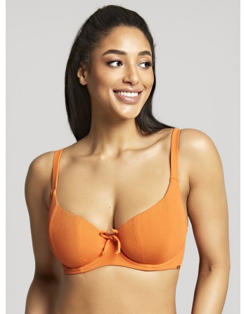 Panache Swim Golden Hour Scoop Bikini BH Kleine En Grote Maten 65-85 Cup D Tot J - Orange Zest - SW1624