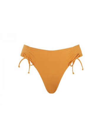 Panache Swim Golden Hour Hoog Uitgesneden Rio Lintjes Bikini Slip Kleine En Grote Maten EU34 tot 46 - Orange Zest - SW1629