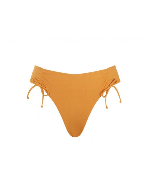 Panache Swim Golden Hour Bas De Bikini Rio Coupe Haute Petites Et Grandes Tailles EU34 à 46 - Orange Zest - SW1629