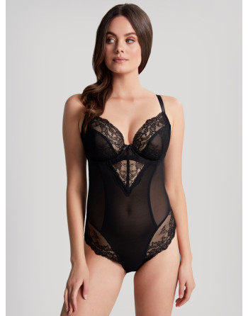 Panache Ana Body Petites Et Grandes Tailles 60-85 Bonnet D à M - Noir - 9398