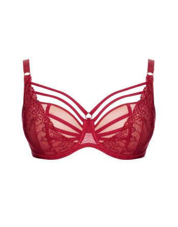 Ulla Dessous Exclusive Line Beha Met Schuimvulling Grote Cupmaten D Tot I  / T. EU70 Tot 100 - Sunset - 8529