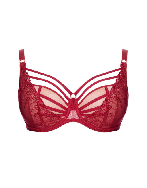 Ulla Dessous Exclusive Line Beha Met Schuimvulling Grote Cupmaten D Tot I  / T. EU70 Tot 100 - Sunset - 8529