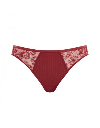 Panache Yasmin Slip Rio Petites Et Grandes Tailles EU34 à 46 - Ruby - 10642