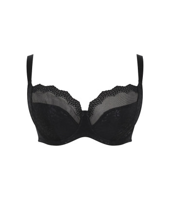 Sculptresse Esme Soutien-Gorge Balconnet Grandes Tailles De Bonnets E à M / T. EU75 à 105 - Noir Animal - 10921