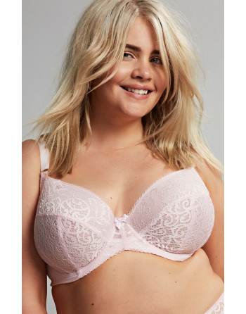 Sculptresse Estel Soutien-Gorge Plongeant Grandes Tailles De Bonnet D à M / T. EU75-105 - Blush/Pink- 9686