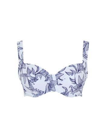 Panache Swim Capri - Olivia - Haut De Bikini Emboîtant Grandes Tailles De Bonnets D à O / T. EU65 à 90 - Capri Print - SW1722
