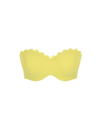 Panache Swim Spirit - Haut De Bikini Bandeau Grandes Tailles De Bonnes D à K / T. EU65 à 85 - Sunshine - SW1823