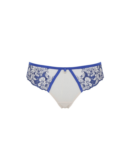 Panache Rosa String Kleine en Grote Maten T. EU34 Tot 46 - Cobalt/Latte - 10791