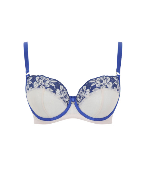 Panache Rosa Soutien-Gorge Balconnet Petites Et Grandes Tailles EU65 à 85 Bonnet D à M - Cobalt/Latte 10791