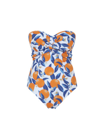 Panache Swim Sicily - Tatiana - Maillot De Bain Bandeau Grandes Tailles De Bonnets D À K - T. EU65-85- Sicily Print - SW1770