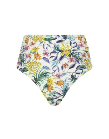 Panache Swim Botanical - Hoge Bikini Slip Kleine En Grote Maten EU34 Tot 48 - Floral Print - SW1679
