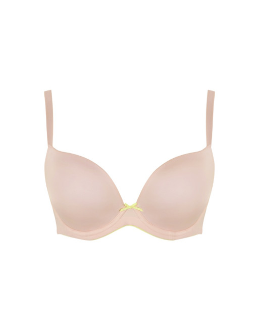 Cleo by Panache Faith Soutien-Gorge Plongeant Rembourré Grandes Tailles De Bonnets D à K / T. EU60 Tot 85 - Blush/Pink - 10666A