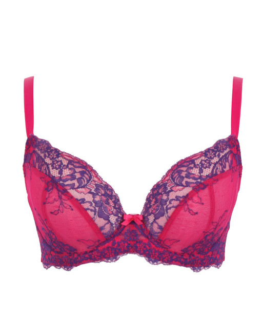 Panache Ana Plunge BH Grote Cupmaten D Tot M / T. EU60 Tot 85 - Orchid/Indigo - 9396