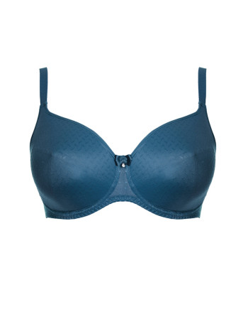 Ulla Dessous Meghan BH Met Schuimvulling Grote Cupmaten D Tot L / T. EU70 Tot 110 - Ocean - 3120