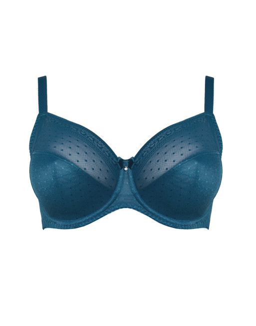 Ulla Dessous Meghan Volle Cup BH Grote Cupmaten D Tot L / T. EU75 Tot 100 - Ocean - 3123