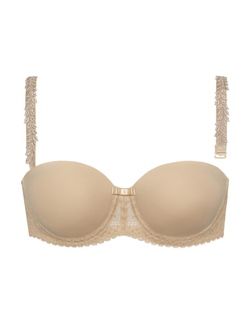 Dacapo Piano Soutien-Gorge Sans Bretelles Petites Et Grandes Tailles De Bonnets A À G / T. EU70 à 110 - Poudre - 353502