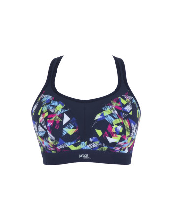 Panache Sport BH Zonder Beugel Kleine En Grote Cupmaten B Tot M / T. EU60 Tot 90 - Graphic Print - 7341B