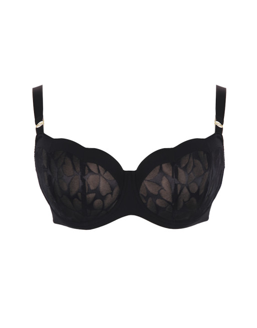 Sculptresse Ashley Soutien-Gorge Rembourré Grandes Tailles De Bonnets D à M / T. EU75 à 105 - Noir - 11091