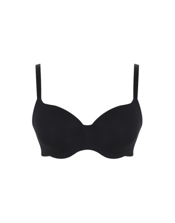 Panache 365 Soutien-Gorge T-Shirt Rembourré Grandes Tailles De Bonnets D à K / T. EU65 à 90 - Noir - 10905