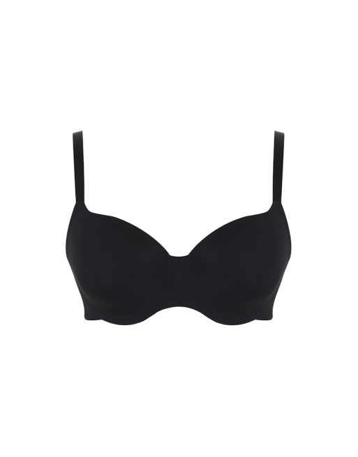 Panache 365 Soutien-Gorge T-Shirt Rembourré Grandes Tailles De Bonnets D à K / T. EU65 à 90 - Noir - 10905