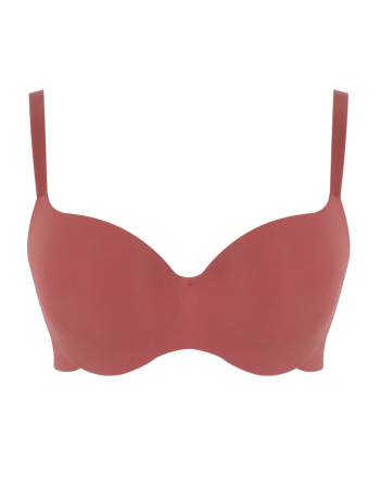 Panache 365 Soutien-Gorge T-Shirt Rembourré Grandes Tailles De Bonnets D à K / T. EU65 à 90 - Lipstick - 10905